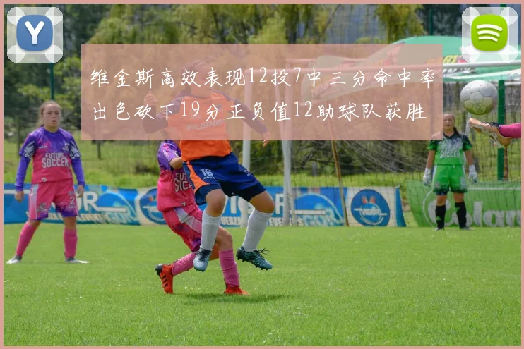 维金斯高效表现12投7中三分命中率出色砍下19分正负值12助球队获胜